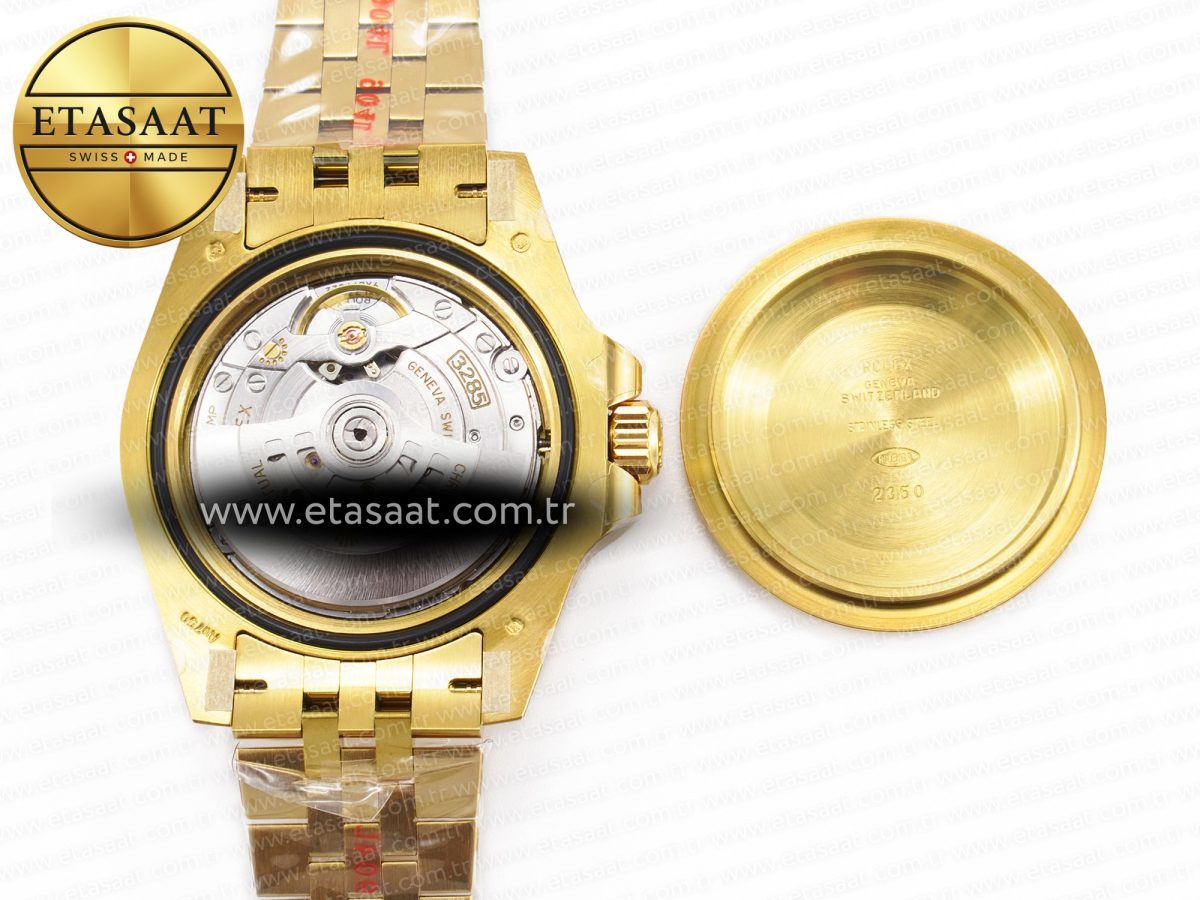 Rolex GMT-Master II 126718 Best Edition Black Dial on YG Jubilee Bracelet SH3285 - Görsel 17