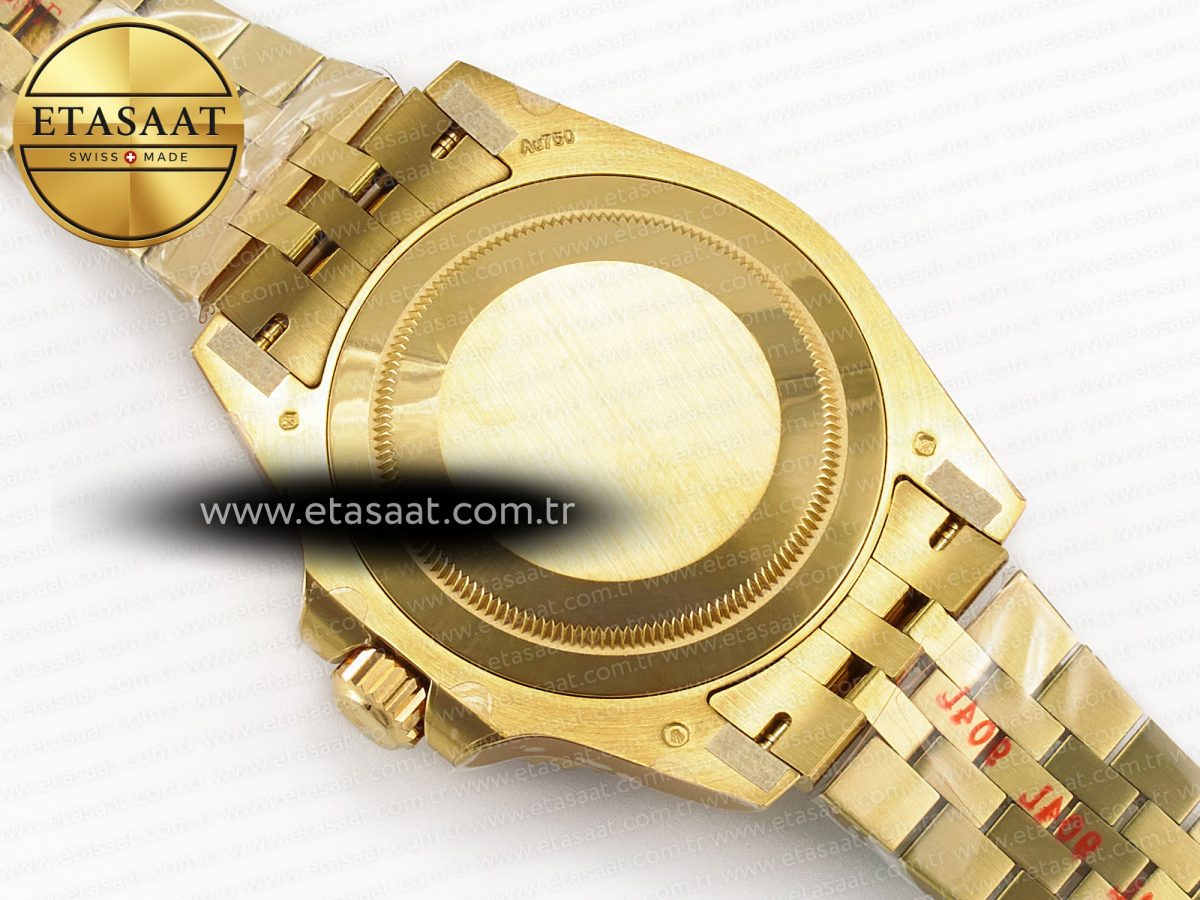 Rolex GMT-Master II 126718 Best Edition Black Dial on YG Jubilee Bracelet SH3285 - Görsel 19