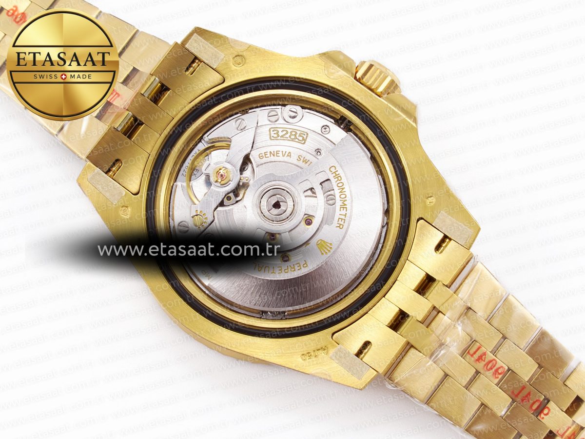 Rolex GMT-Master II 126718 Best Edition Black Dial on YG Jubilee Bracelet SH3285 - Görsel 20