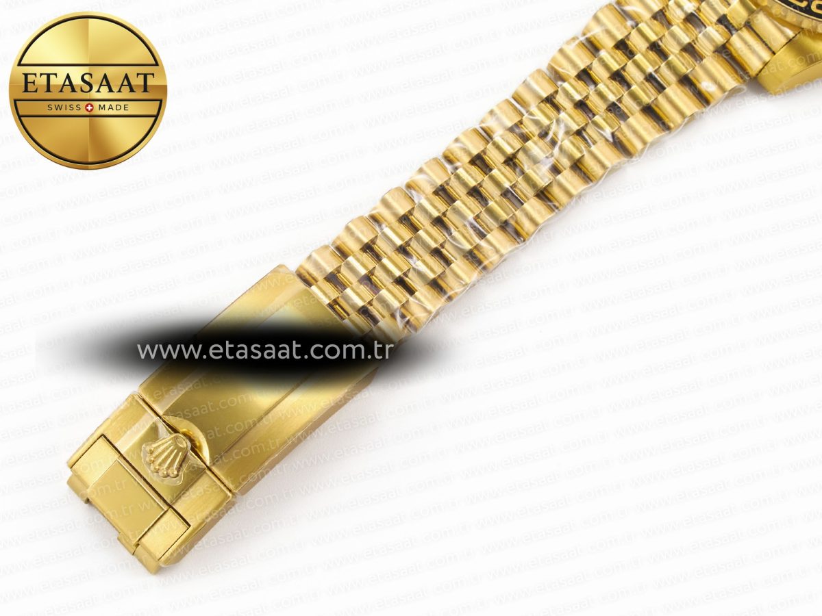 Rolex GMT-Master II 126718 Best Edition Black Dial on YG Jubilee Bracelet SH3285 - Görsel 28