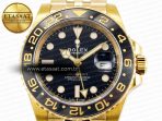 Rolex GMT-Master II 126718 Best Edition Black Dial on YG Jubilee Bracelet SH3285 - Görsel 4