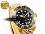 Rolex GMT-Master II 126718 Best Edition Black Dial on YG Jubilee Bracelet SH3285 - Görsel 5