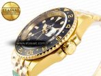Rolex GMT-Master II 126718 Best Edition Black Dial on YG Jubilee Bracelet SH3285 - Görsel 7