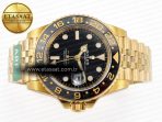 Rolex GMT-Master II 126718 Best Edition Black Dial on YG Jubilee Bracelet SH3285 - Görsel 8