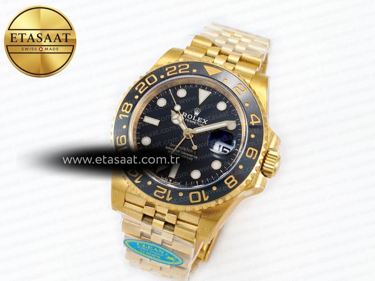 Rolex GMT Master II 126718 Best Edition Black Dial on Jubilee Bracelet DD3285 - Görsel 2