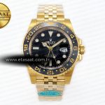 Rolex GMT Master II 126718 Siyah Kadran Jubilee DD3285 Eta Saat - Görsel 3 - 1:1 Süper Klon Saat