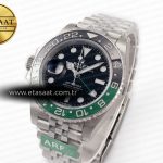 Rolex GMT Master II 126720 VTNR 904L SS Best Edition Black Dial on Jubilee Bracelet VR3285