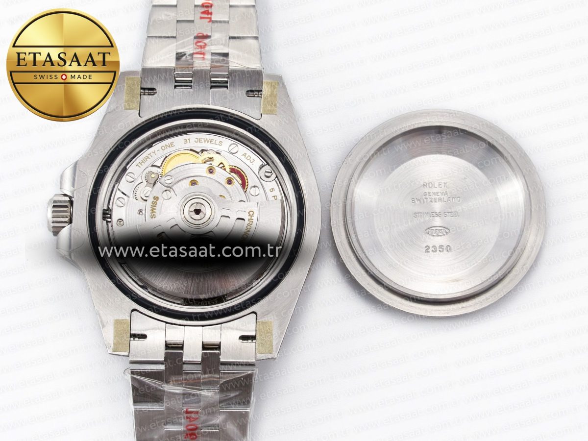 Rolex GMT Master II 126720 VTNR 904L SS Best Edition Black Dial on Jubilee Bracelet VR3285 - Görsel 18