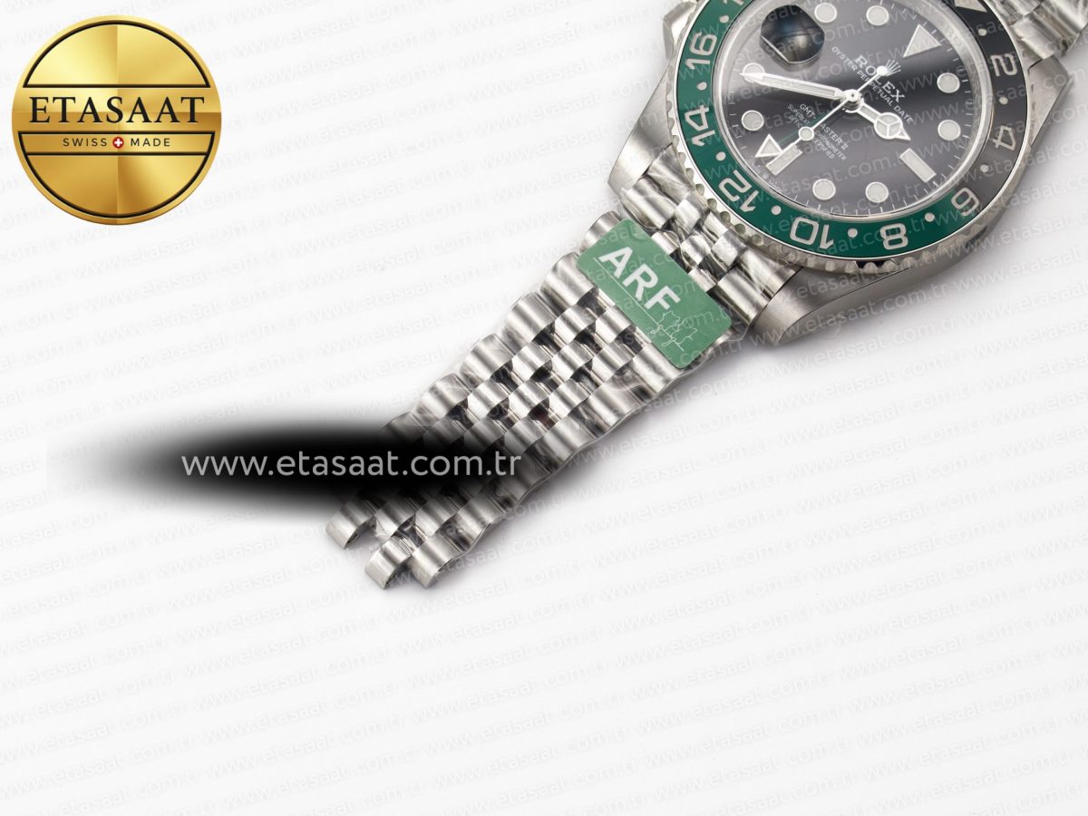 Rolex GMT Master II 126720 VTNR 904L SS Best Edition Black Dial on Jubilee Bracelet VR3285 - Görsel 26