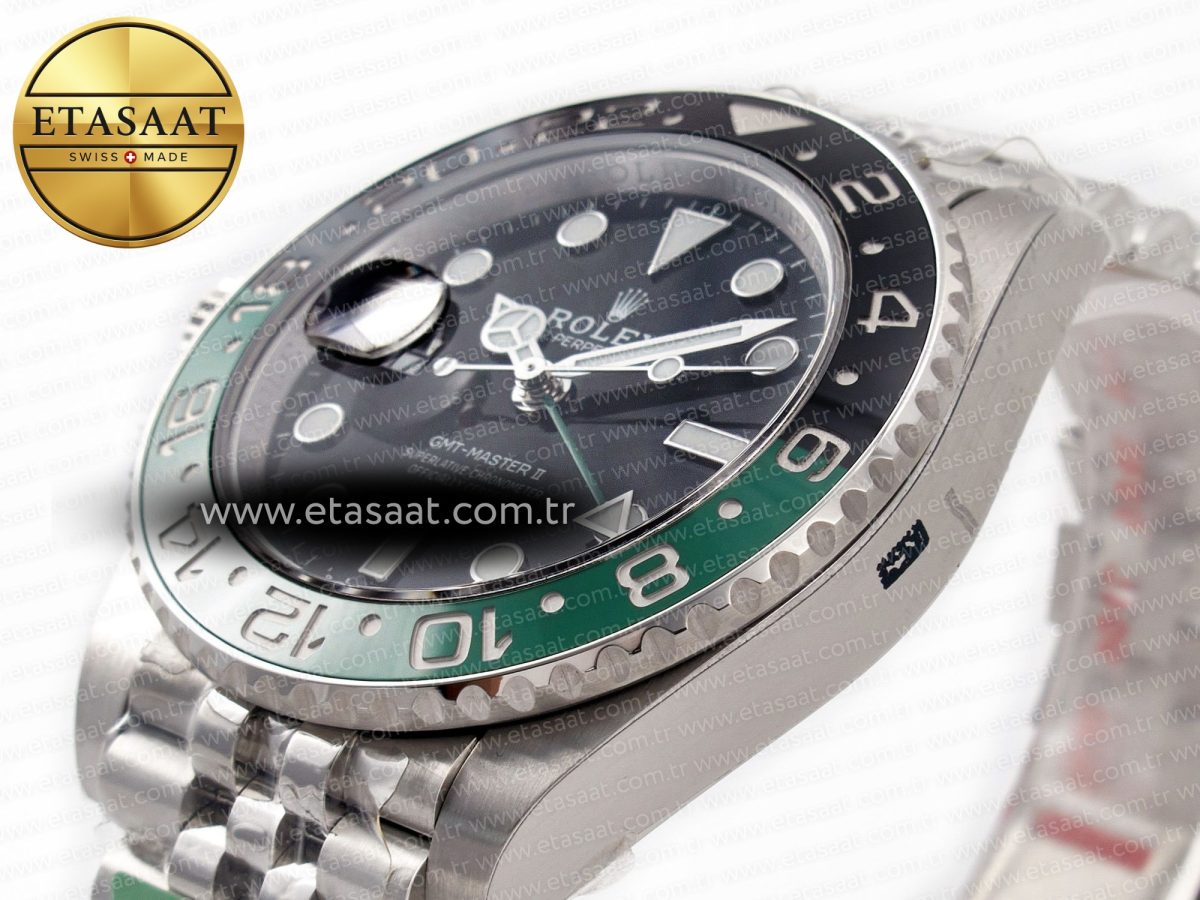 Rolex GMT Master II 126720 VTNR 904L SS Best Edition Black Dial on Jubilee Bracelet VR3285 - Görsel 7