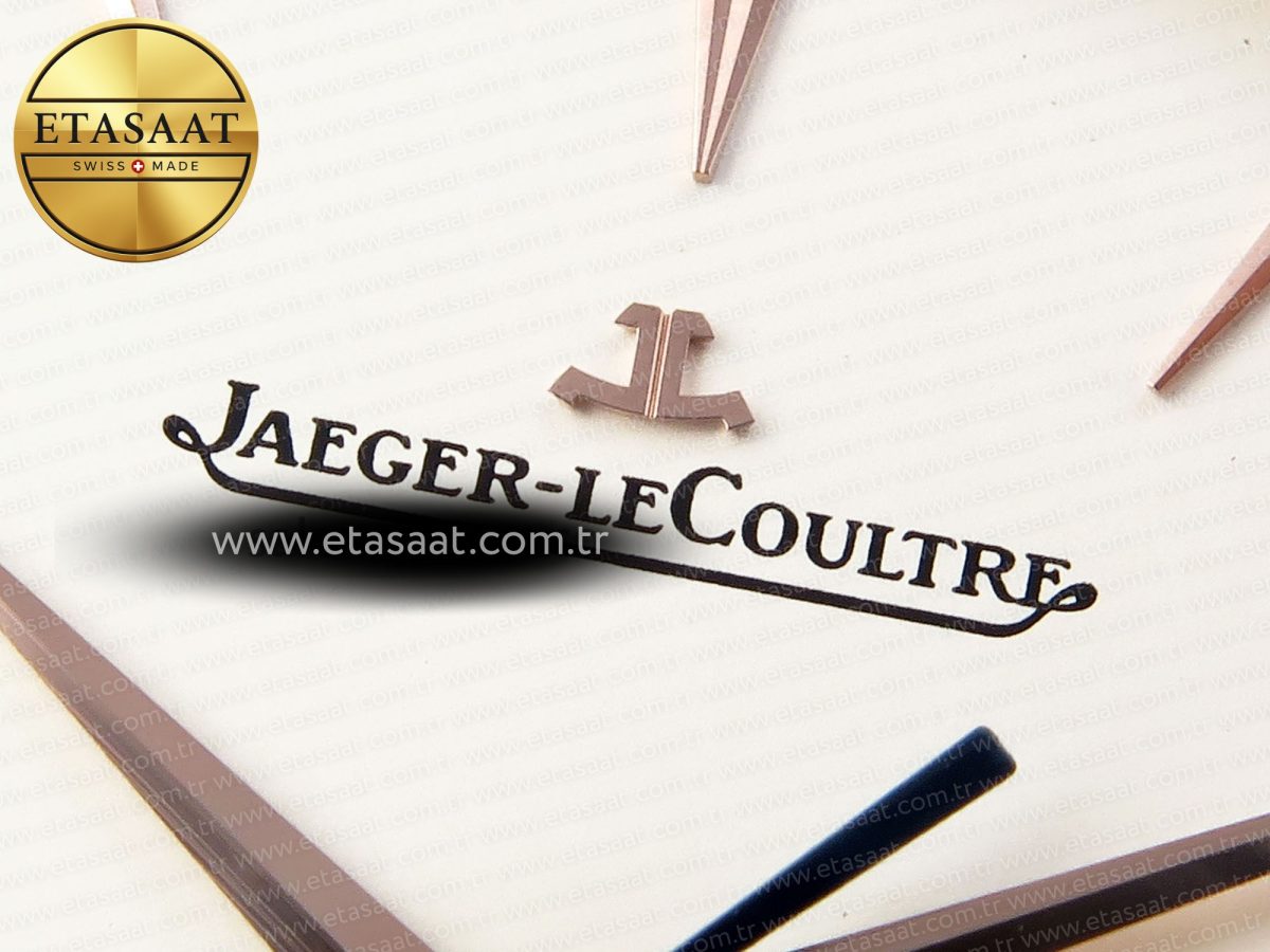 Jaeger Lecoultre Master Ultra Thin Moon 1368420 RG ZF 1:1 Best Edition White Dial on Brown Leather Strap SA925 Super Clone V2 - Görsel 10