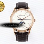 Jaeger-LeCoultre Master Ultra Thin Moon 1368420 RG ZF 11 Eta Saat - Görsel 3 - 1:1 Süper Klon Saat