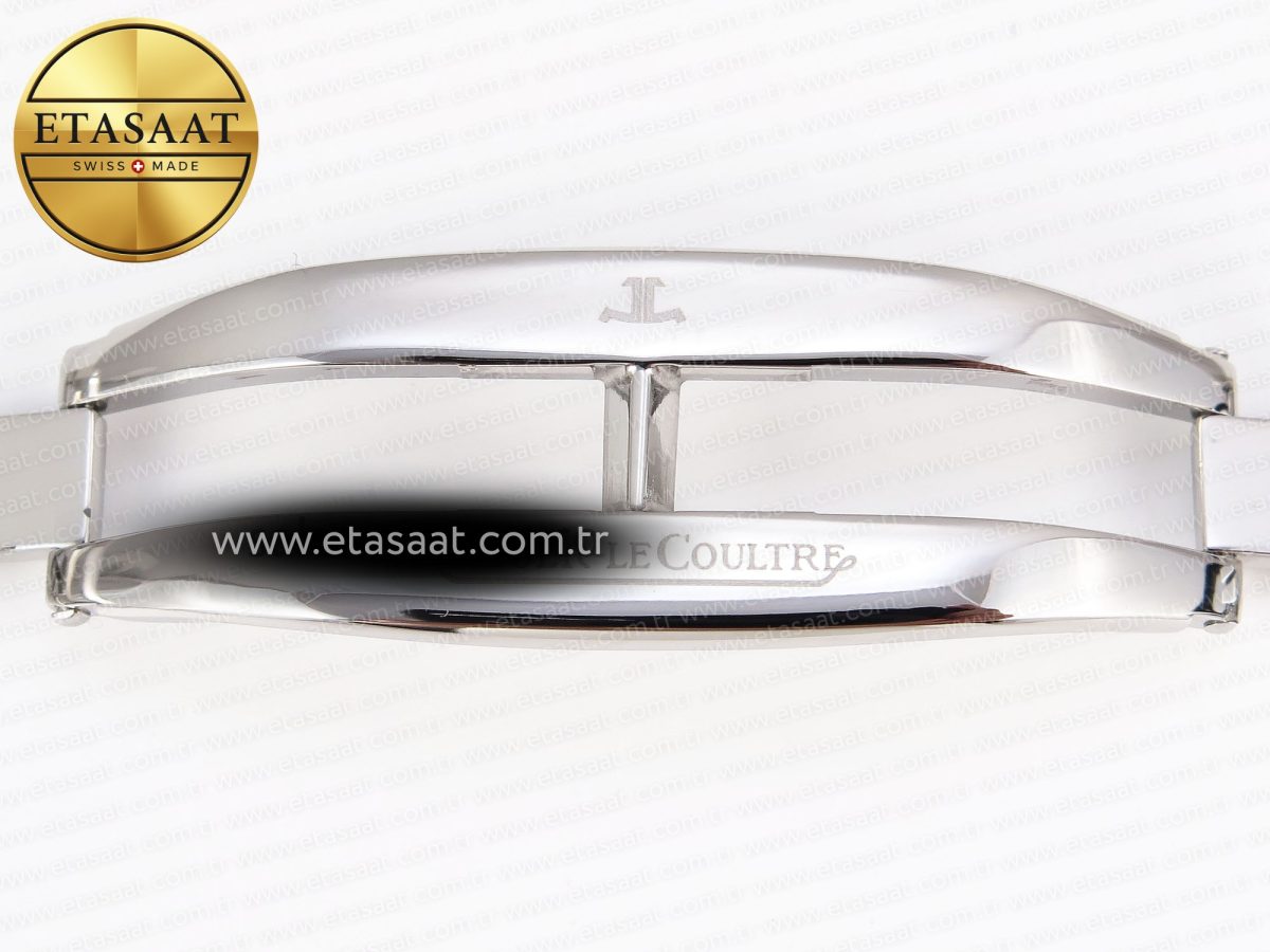 Jaeger Lecoultre Master Ultra Thin Moon 1368420 SS ZF 1:1 Best Edition Black Dial on Black Leather Strap SA925 Super Clone V2 - Görsel 28