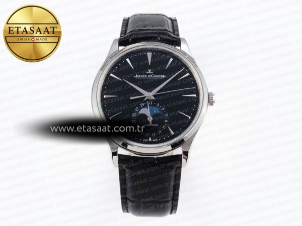 Jaeger-LeCoultre Master Ultra Thin Moon 1368420 ZF SA925 Ss Eta Saat - 1:1 Süper Klon Replika Saat