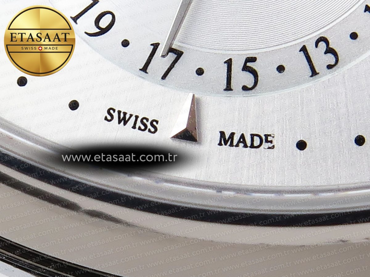 Jaeger Lecoultre Master Ultra Thin Moon 1368420 SS ZF 1:1 Best Edition White Dial on Black Leather Strap SA925 Super Clone V2 - Görsel 12