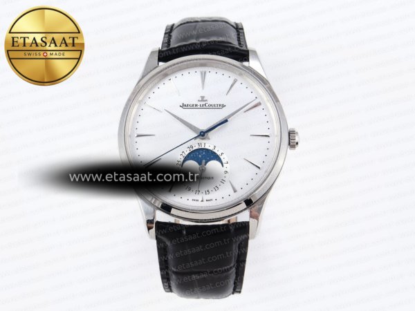Jaeger-LeCoultre Master Ultra Thin Moon 1368420 ZF SA925 Eta Saat - 1:1 Süper Klon Replika Saat