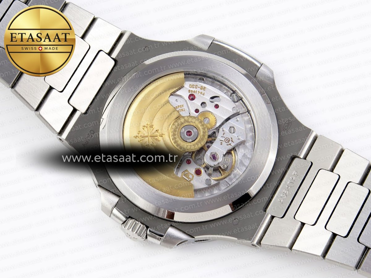 Patek Philippe  Nautilus 5711/1A PPF 1:1 Best Edition Blue Textured Dial on SS Bracelet 324CS V4 - Görsel 16