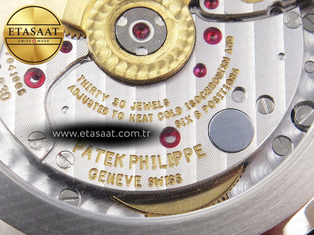 Patek Philippe  Nautilus 5711/1A PPF 1:1 Best Edition Blue Textured Dial on SS Bracelet 324CS V4 - Görsel 21
