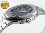 Patek Philippe  Nautilus 5711/1A PPF 1:1 Best Edition Blue Textured Dial on SS Bracelet 324CS V4 - Görsel 8