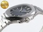 Patek Philippe  Nautilus 5711/1A PPF 1:1 Best Edition Blue Textured Dial on SS Bracelet 324CS V4 - Görsel 8