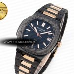 Patek Philippe NAUTILUS 5711 DIW CARBOn BLACK TEXTURED DIAL ON CARBON/RG 324CS