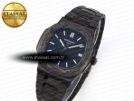 Patek Philippe Nautilus 5711 BLUE TEXTURED DIAL ON CARBON/PVD 324CS - Görsel 2