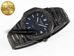 Patek Philippe Nautilus 5711 BLUE TEXTURED DIAL ON CARBON/PVD 324CS - Görsel 7