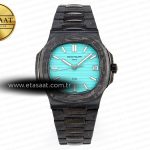 Patek Philippe Nautilus 5711 Tiffany Mavi Dokulu 324CS Eta Saat - Görsel 3 - 1:1 Süper Klon Saat