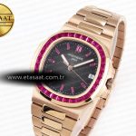 Patek Philippe NAUTILUS 5711 RG GRAY DIAL PURPLE DIAMONDS 324CS