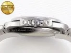 nautilus 5711 ss gpf 11 best edition gray dial green diamonds bezel on ss bracelet 324cs13