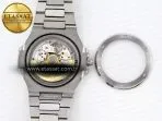 nautilus 5711 ss gpf 11 best edition gray dial green diamonds bezel on ss bracelet 324cs17