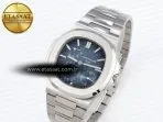 nautilus 5712 ss vsv 11 best edition blue dial on ss bracelet a240 super clone v22