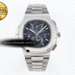 Patek Philippe Nautilus 5990 Mavi Kadran A28-520 Eta Saat - Görsel 3 - 1:1 Süper Klon Saat
