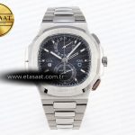 Patek Philippe Nautilus 5990 Gri Kadran A28-520 Eta Saat - Görsel 3 - 1:1 Süper Klon Saat