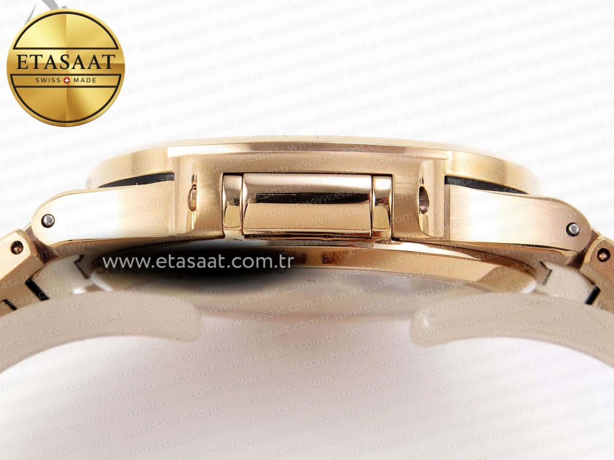 Patek Philippe NAUTILUS 7118 LADIES RG PPF 1:1 BEST EDITION RG DIAL ON RG BRACELET 324CS - Görsel 12