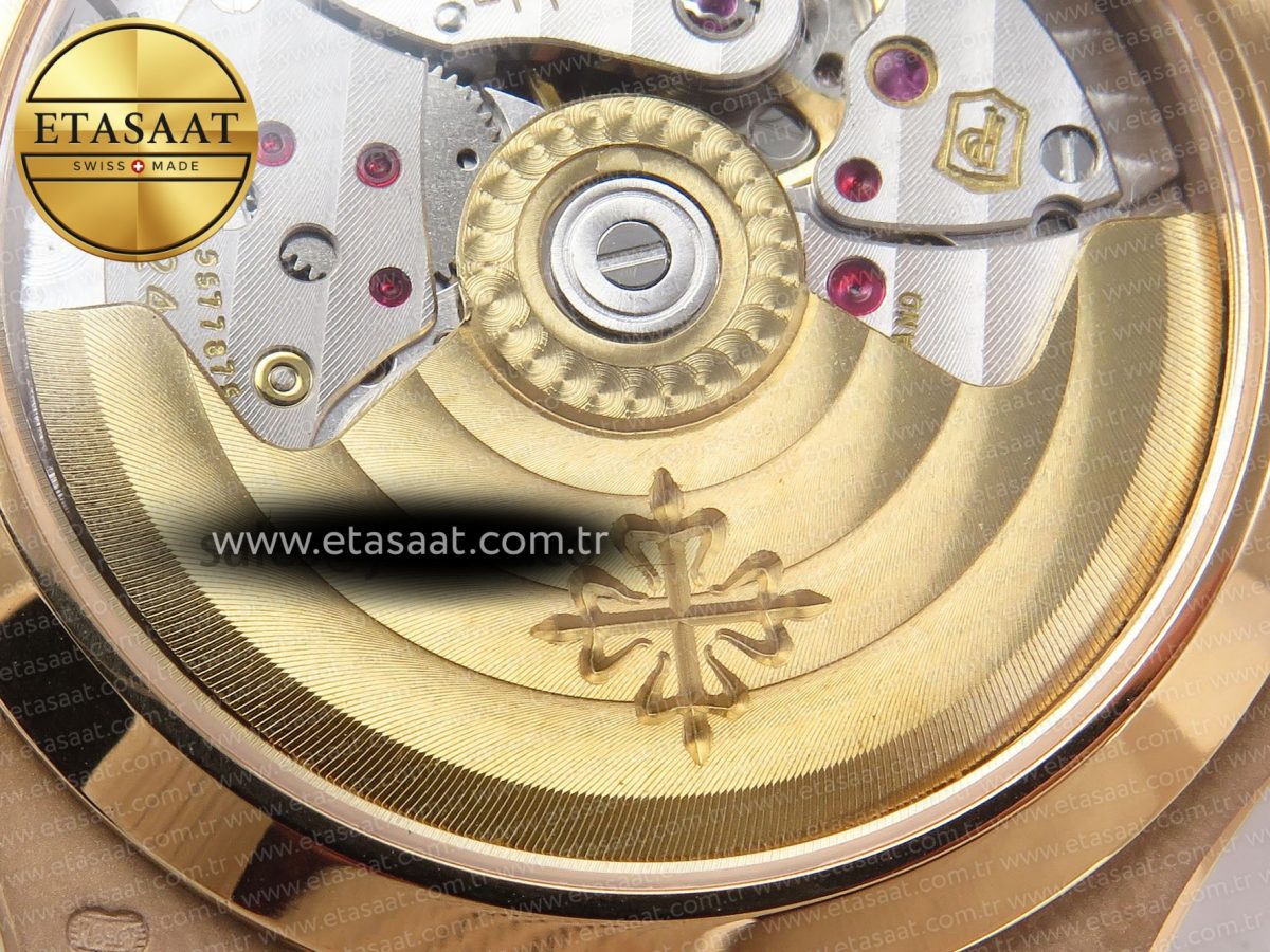 Patek Philippe NAUTILUS 7118 LADIES RG PPF 1:1 BEST EDITION RG DIAL ON RG BRACELET 324CS - Görsel 17