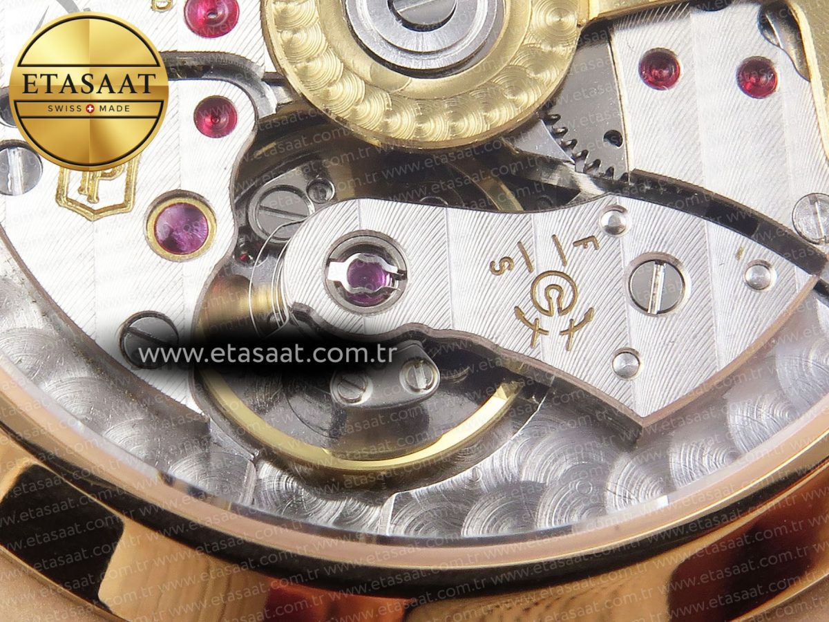 Patek Philippe NAUTILUS 7118 LADIES RG PPF 1:1 BEST EDITION RG DIAL ON RG BRACELET 324CS - Görsel 18