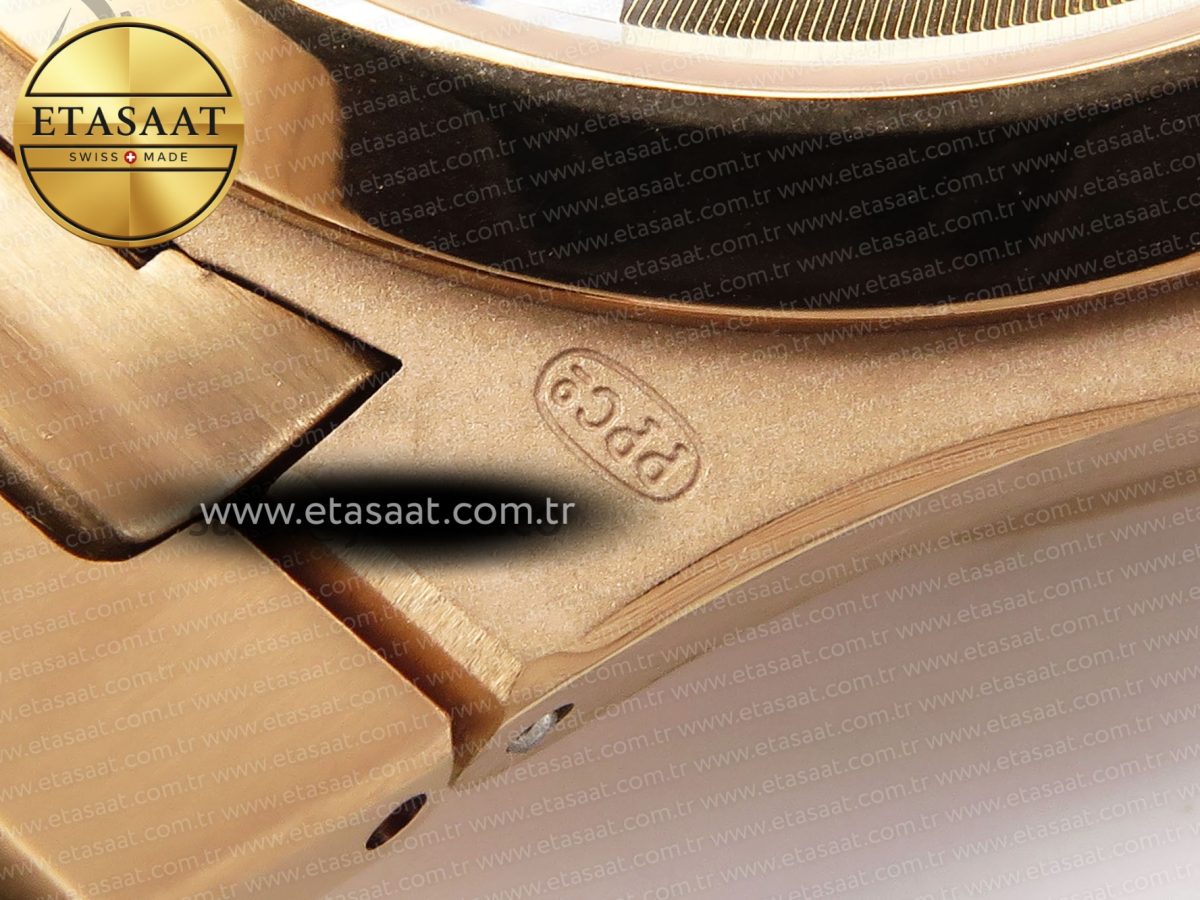 Patek Philippe NAUTILUS 7118 LADIES RG PPF 1:1 BEST EDITION RG DIAL ON RG BRACELET 324CS - Görsel 25