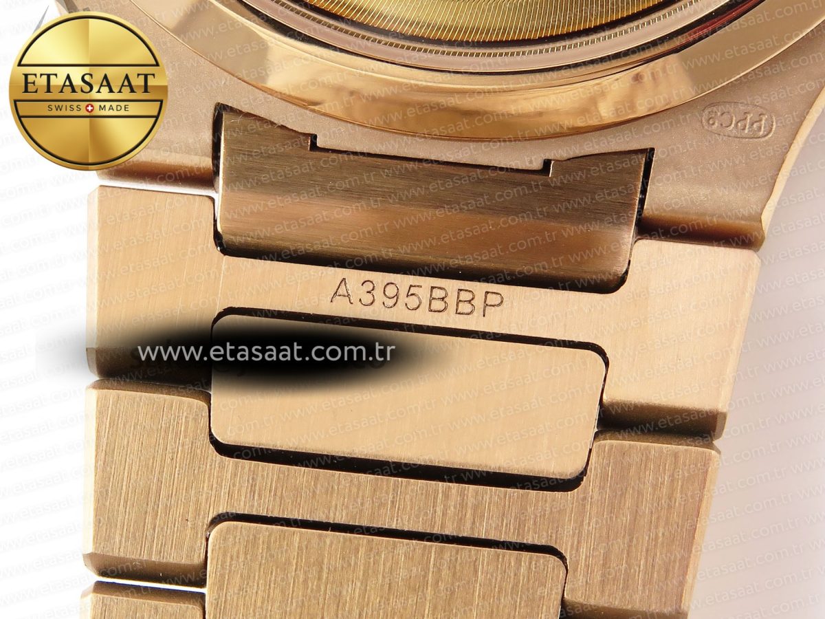 Patek Philippe NAUTILUS 7118 LADIES RG PPF 1:1 BEST EDITION RG DIAL ON RG BRACELET 324CS - Görsel 26