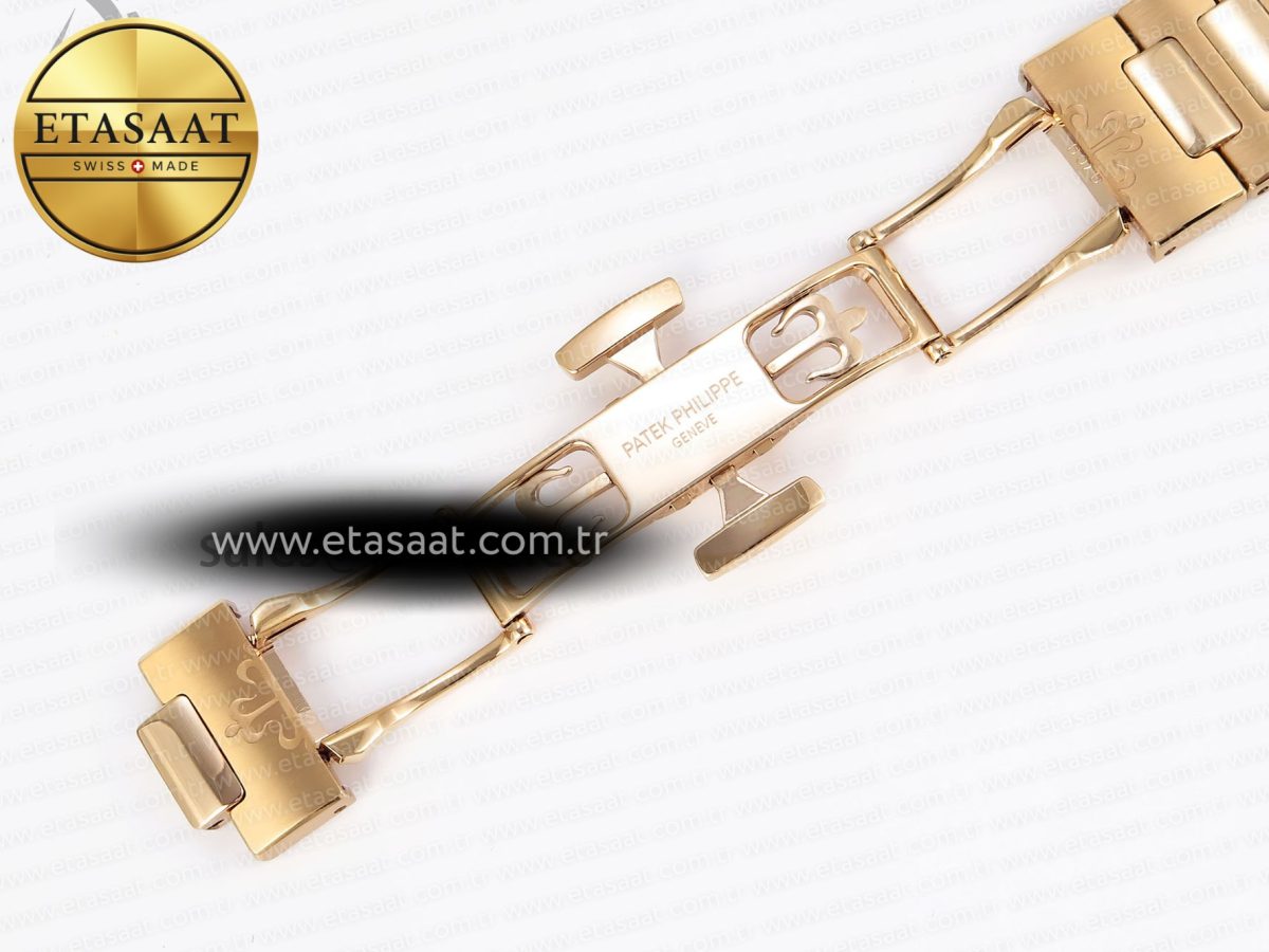 Patek Philippe NAUTILUS 7118 LADIES RG PPF 1:1 BEST EDITION RG DIAL ON RG BRACELET 324CS - Görsel 28