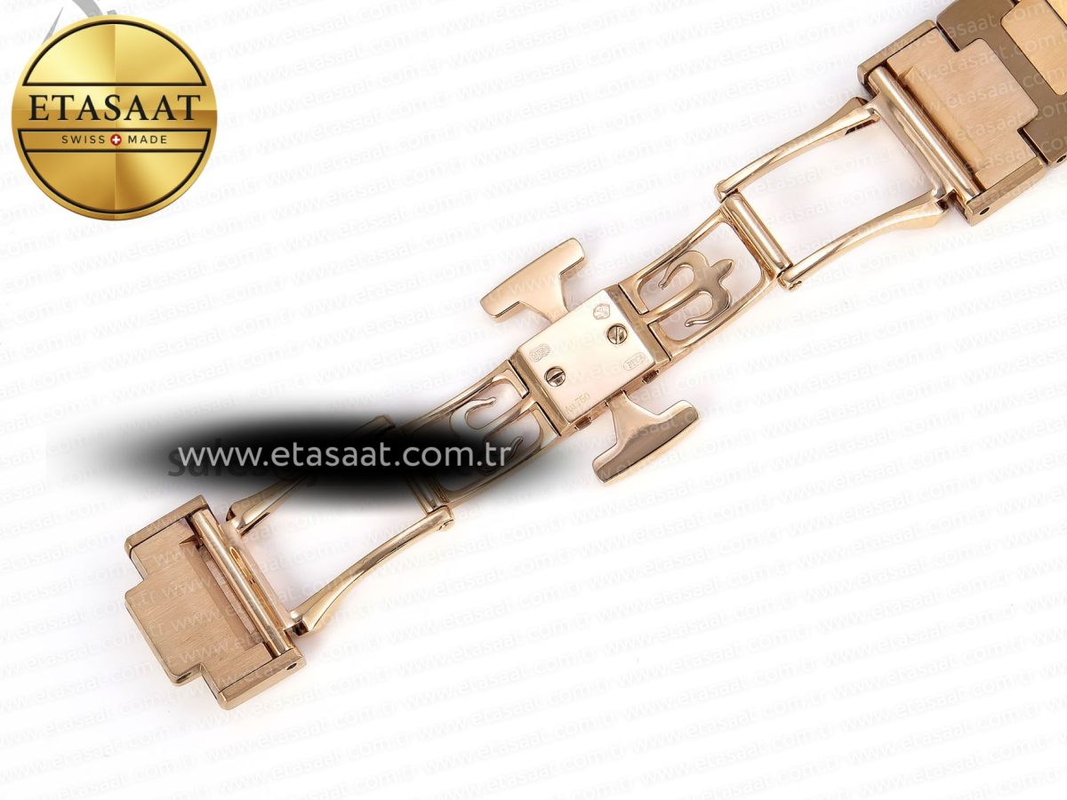 Patek Philippe NAUTILUS 7118 LADIES RG PPF 1:1 BEST EDITION RG DIAL ON RG BRACELET 324CS - Görsel 29