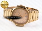 Patek Philippe NAUTILUS 7118 LADIES RG PPF 1:1 BEST EDITION RG DIAL ON RG BRACELET 324CS - Görsel 6