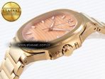 Patek Philippe NAUTILUS 7118 LADIES RG PPF 1:1 BEST EDITION RG DIAL ON RG BRACELET 324CS - Görsel 8
