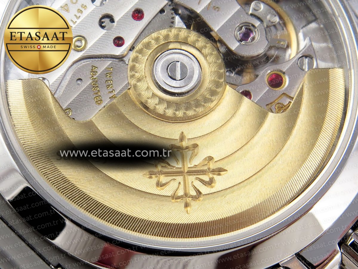 Patek Philippe NAUTILUS 7118 LADIES SS PPF 1:1 BEST EDITION BLUE DIAL ON SS BRACELET 324CS - Görsel 17