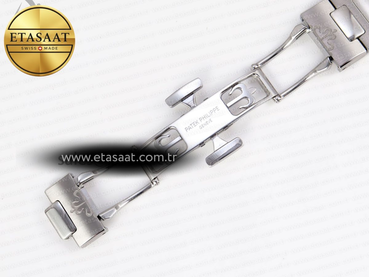 Patek Philippe NAUTILUS 7118 LADIES SS PPF 1:1 BEST EDITION BLUE DIAL ON SS BRACELET 324CS - Görsel 24