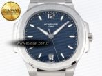 Patek Philippe NAUTILUS 7118 LADIES SS PPF 1:1 BEST EDITION BLUE DIAL ON SS BRACELET 324CS - Görsel 4