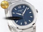 Patek Philippe NAUTILUS 7118 LADIES SS PPF 1:1 BEST EDITION BLUE DIAL ON SS BRACELET 324CS - Görsel 5