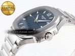 Patek Philippe NAUTILUS 7118 LADIES SS PPF 1:1 BEST EDITION BLUE DIAL ON SS BRACELET 324CS - Görsel 8
