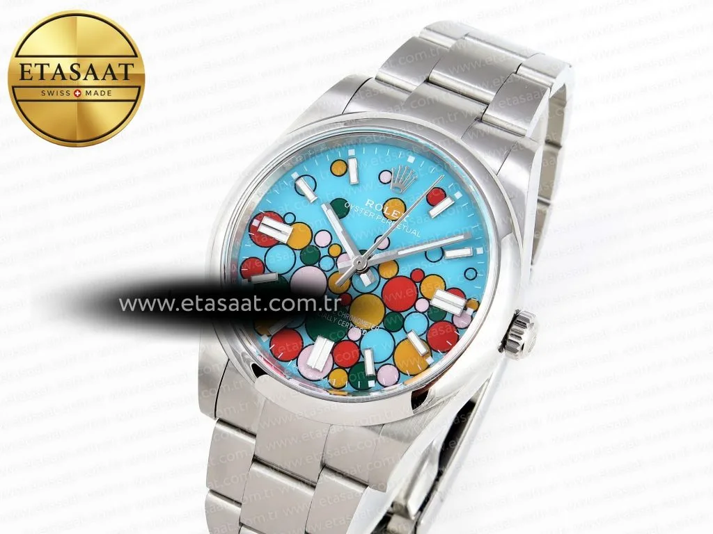 oyster perpetual 124300 41mm ewf 11 best edition 316l steel celebration dial a32302