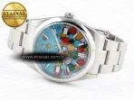 oyster perpetual 124300 41mm ewf 11 best edition 316l steel celebration dial a32307